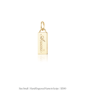 Classic Rectangle Charm