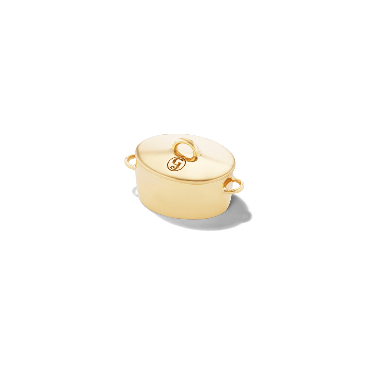 14k solid gold Custom 3D Charm as a sculpted 3D charm