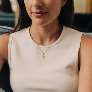 vintage gold hat charm