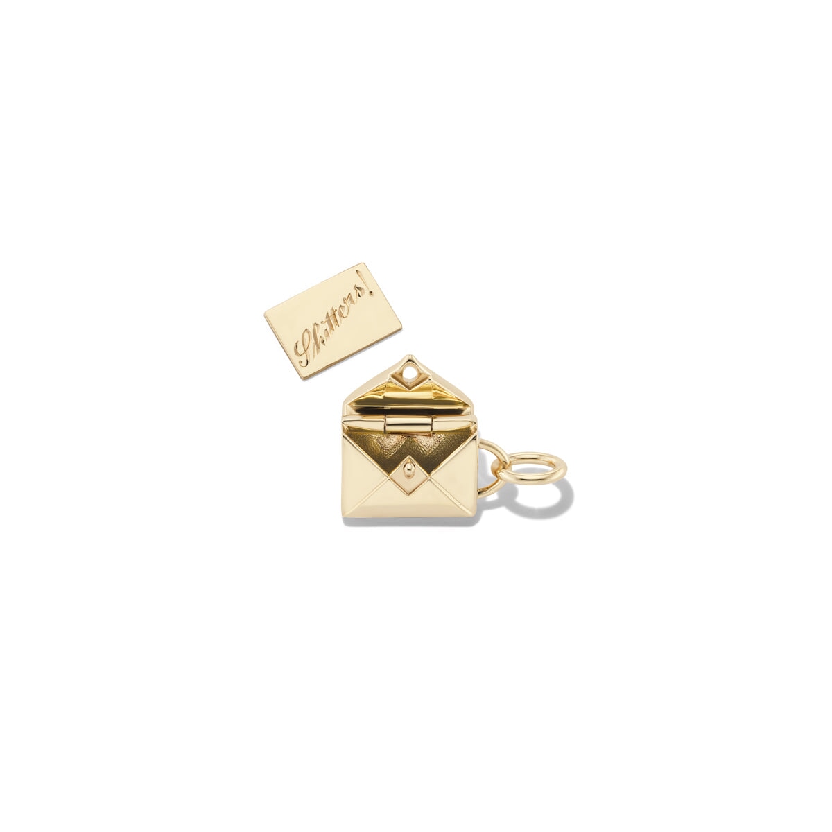 14k solid gold Custom 3D Charm as a sculpted 3D charm