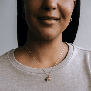 vintage gold toby jug charm