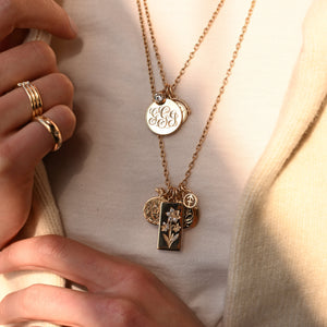 Birth Month Flower Charm