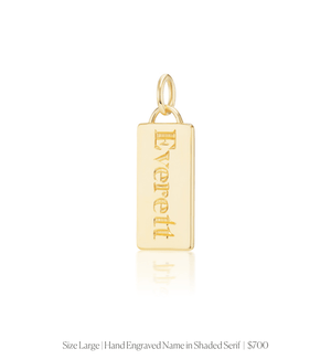 Classic Rectangle Charm