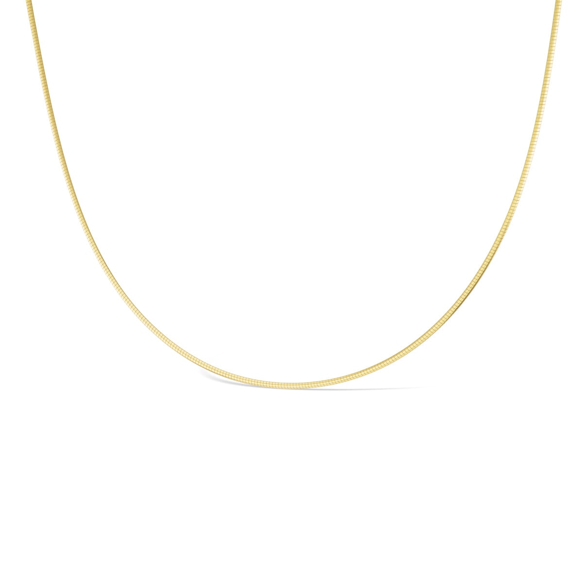 14k solid gold Flexible Collar Necklace as a flexible collar