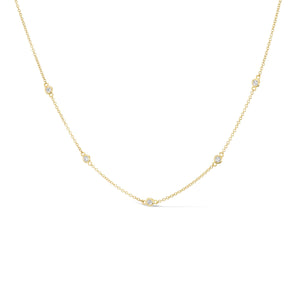 In Line Diamond Necklace