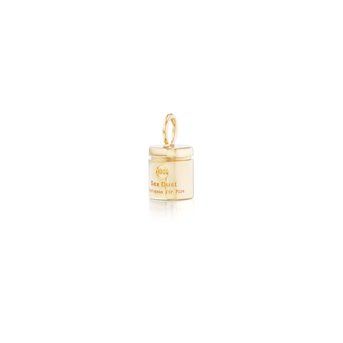14k solid gold Custom 3D Charm as a sculpted 3D charm