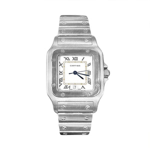 Vintage Cartier Santos Steel 29mm Steel Watch