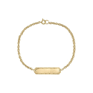 SOLD Vintage Nameplate Bracelet