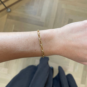 SOLD Vintage Love Me A Link Style Bracelet