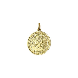 SOLD Vintage St. Christopher Charm