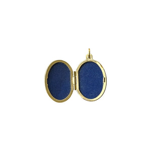 SOLD Vintage Oval Locket Charm