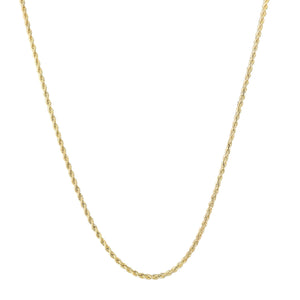 vintage solid gold twist chain