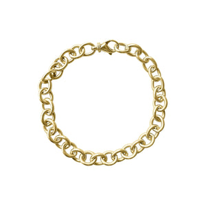 SOLD Vintage Classic Round Link Charm Bracelet