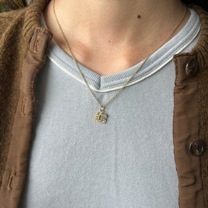 SOLD Vintage Diamond Varsity "G" Charm