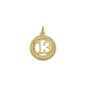 SOLD Vintage "13" Charm