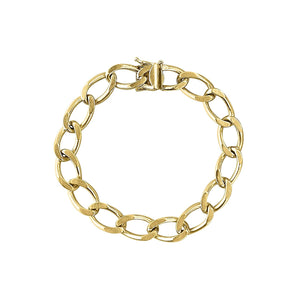 SOLD Vintage Flat Link Bracelet