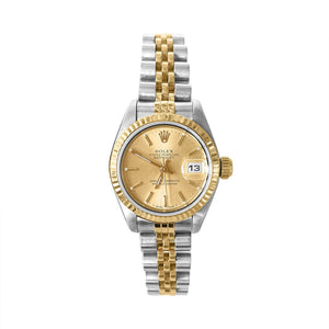 Vintage Rolex Datejust 26mm Two Tone Watch