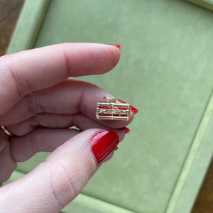 SOLD Vintage Florida Orange Crate Charm