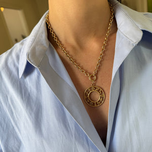 Vintage Zodiacs Circle Charm