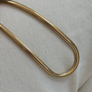 Vintage 14k Flexible Omega Necklace