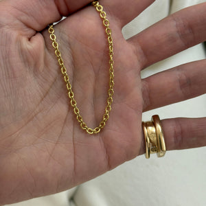 Vintage "Irene Neuwirth" 18k Oval Link Chain