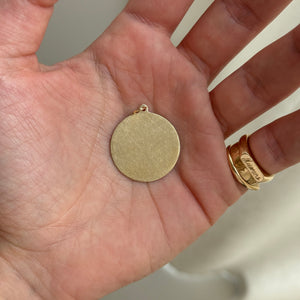 Vintage Virgo Charm