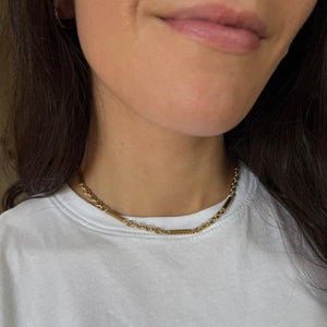 Vintage Tube Necklace