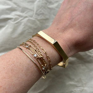 SOLD Vintage Octagonal Bangle