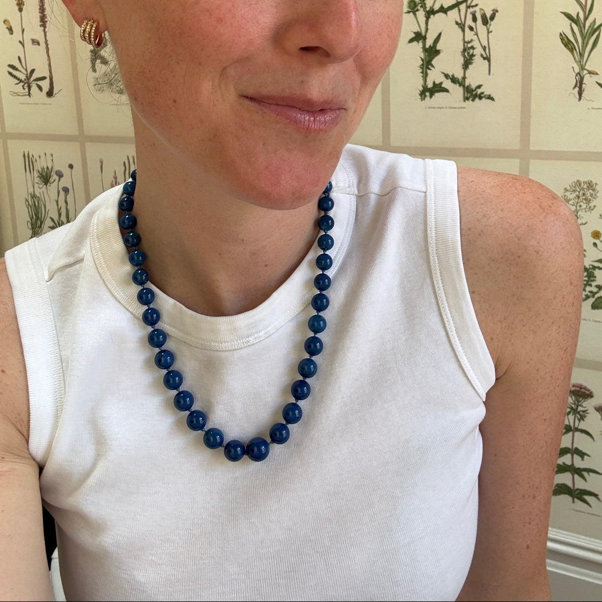 Vintage Lapis Necklace