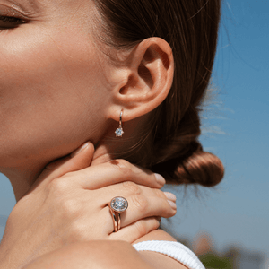 Open Bezel Solitaire Ring