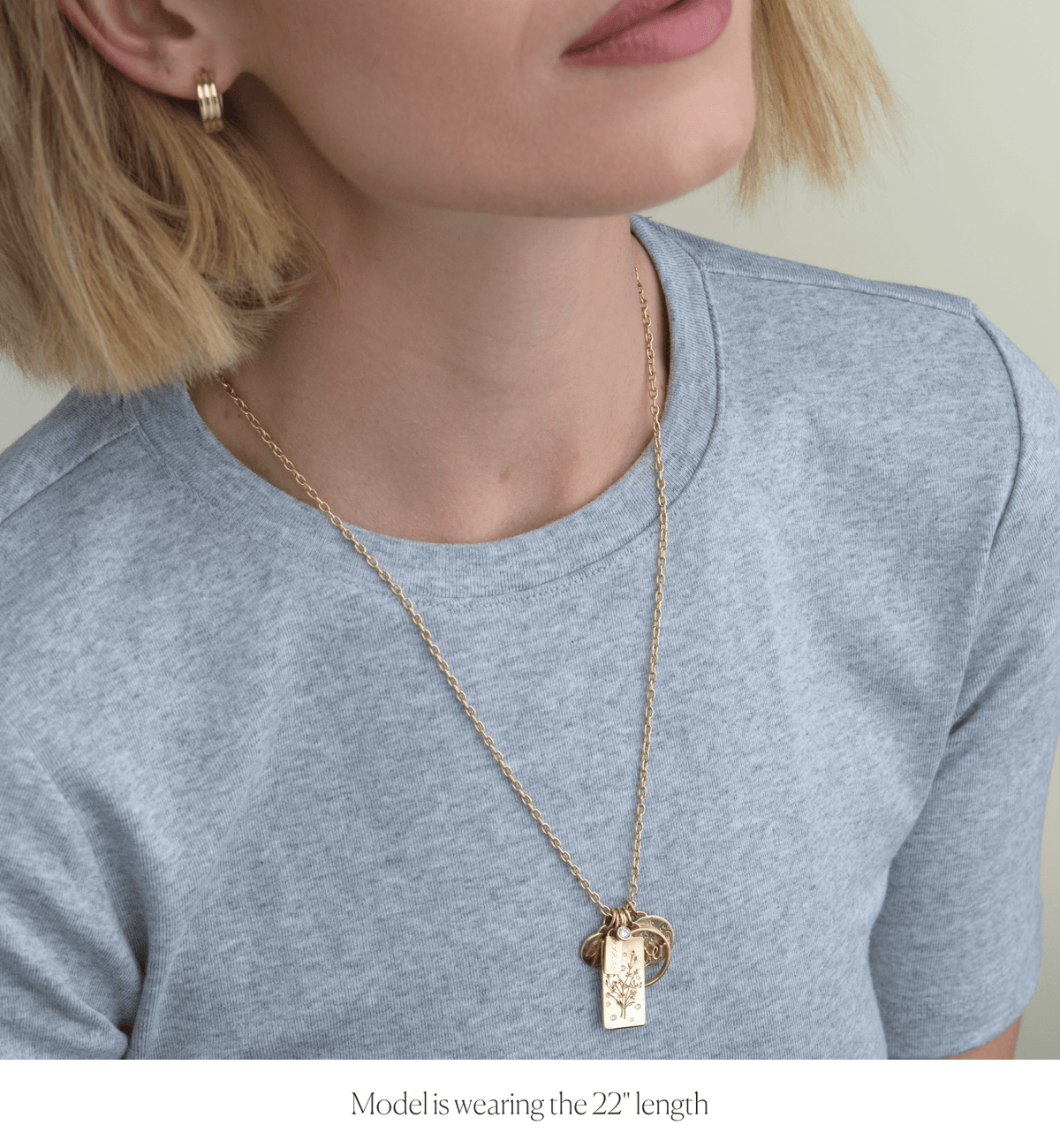 14k solid gold Napa Chain in a flat link