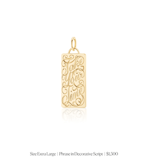Classic Rectangle Charm
