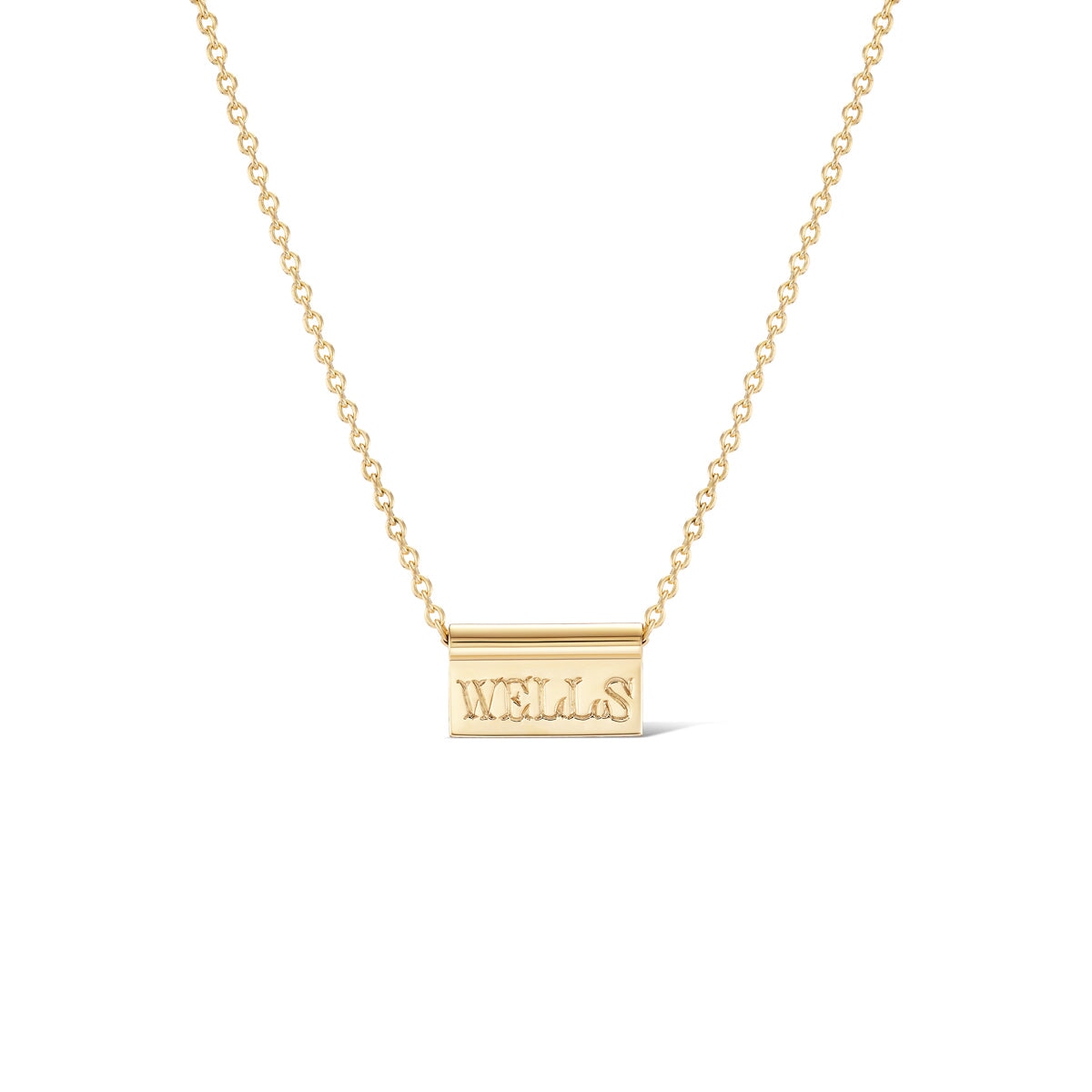 Name Tag Necklace