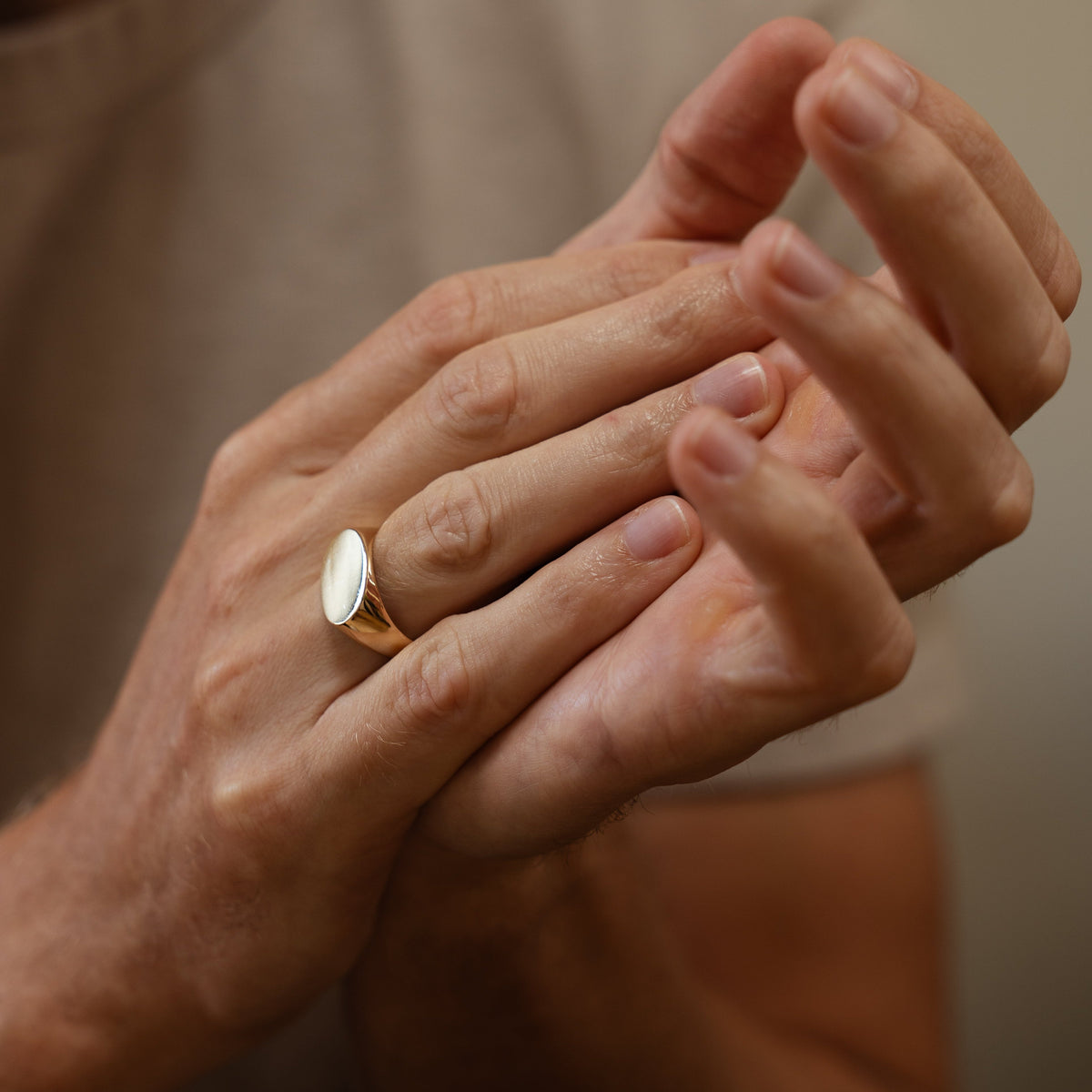 Oval Signet Ring