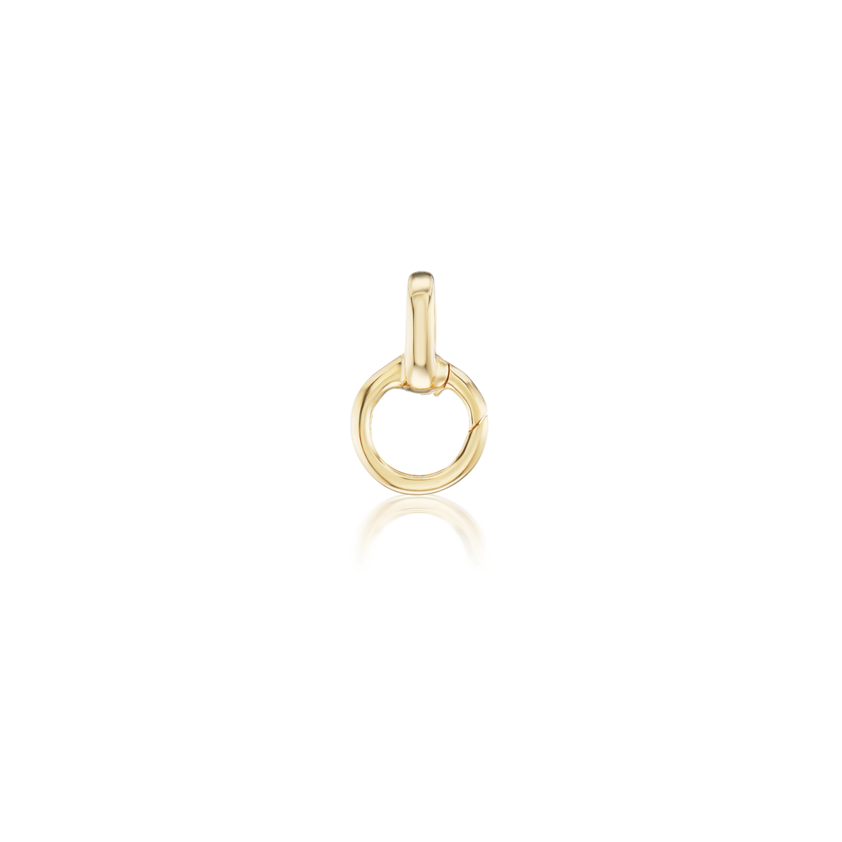 Hinged Charm Clip with Bail