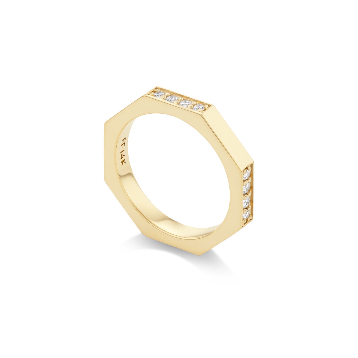 Partial Diamond Family Ring