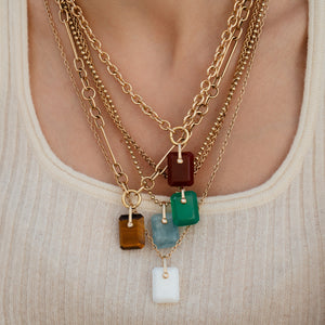 Precious Stone Charms