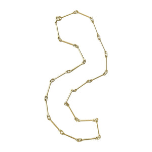 SOLD Vintage Gold Bar Chain