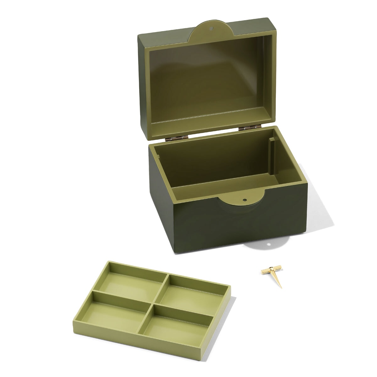 Signature Lacquer Box, shown open