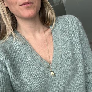 vintage 14k gold charm clasp