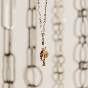 SOLD Vintage Taurus Astrology Charm