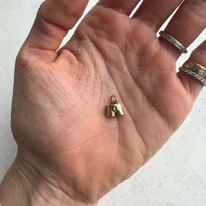 14k Gold Vintage Lederhosen Pant Charm