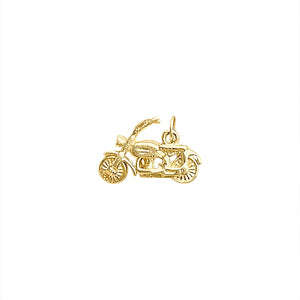 Vintage Harley Davidson Motorcycle Charm by Fewer Finer