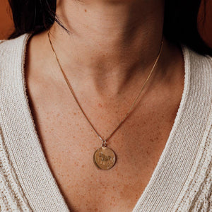 Vintage 18k Taurus Astrology Charm for Women