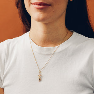 Vintage Hula Dancer Charm for Women