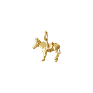 Vintage Donkey Charm by Fewer Finer