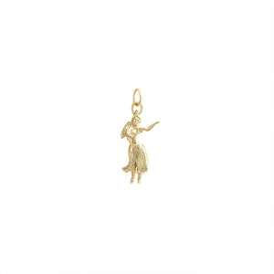 Vintage Hula Dancer Charm by Fewer Finer