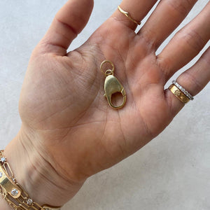 14k Vintage Medium Charm Clip