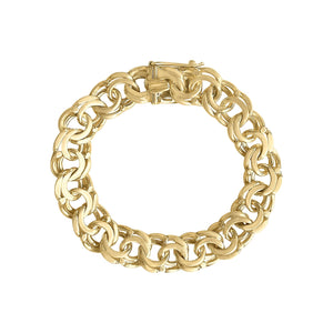Vintage 18K Gold Charm Bracelet