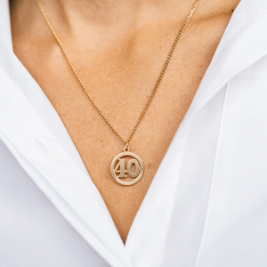 40 gold charm